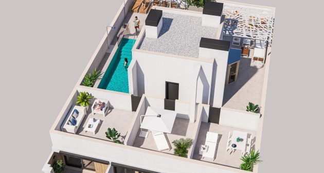 Ático - Nueva construcción  - Torrevieja - Playa de El Cura