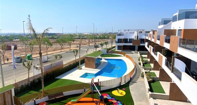 Bungalow - Nueva construcción  - Pilar de La Horadada - Polideportivo