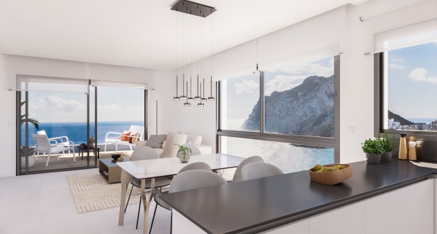 Duplex - Nowo zbudowane - Calpe - TM-32726