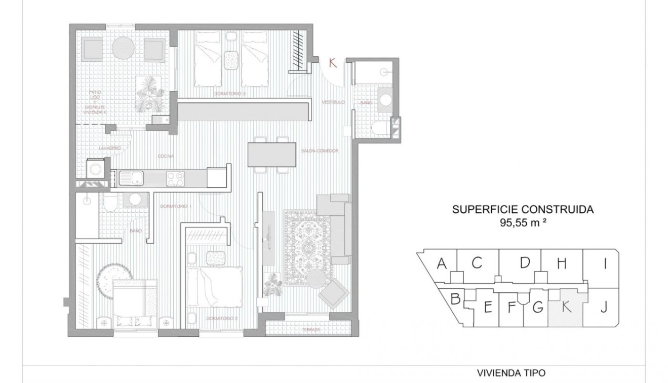 New Build - Apartment - Alcantarilla - pueblo