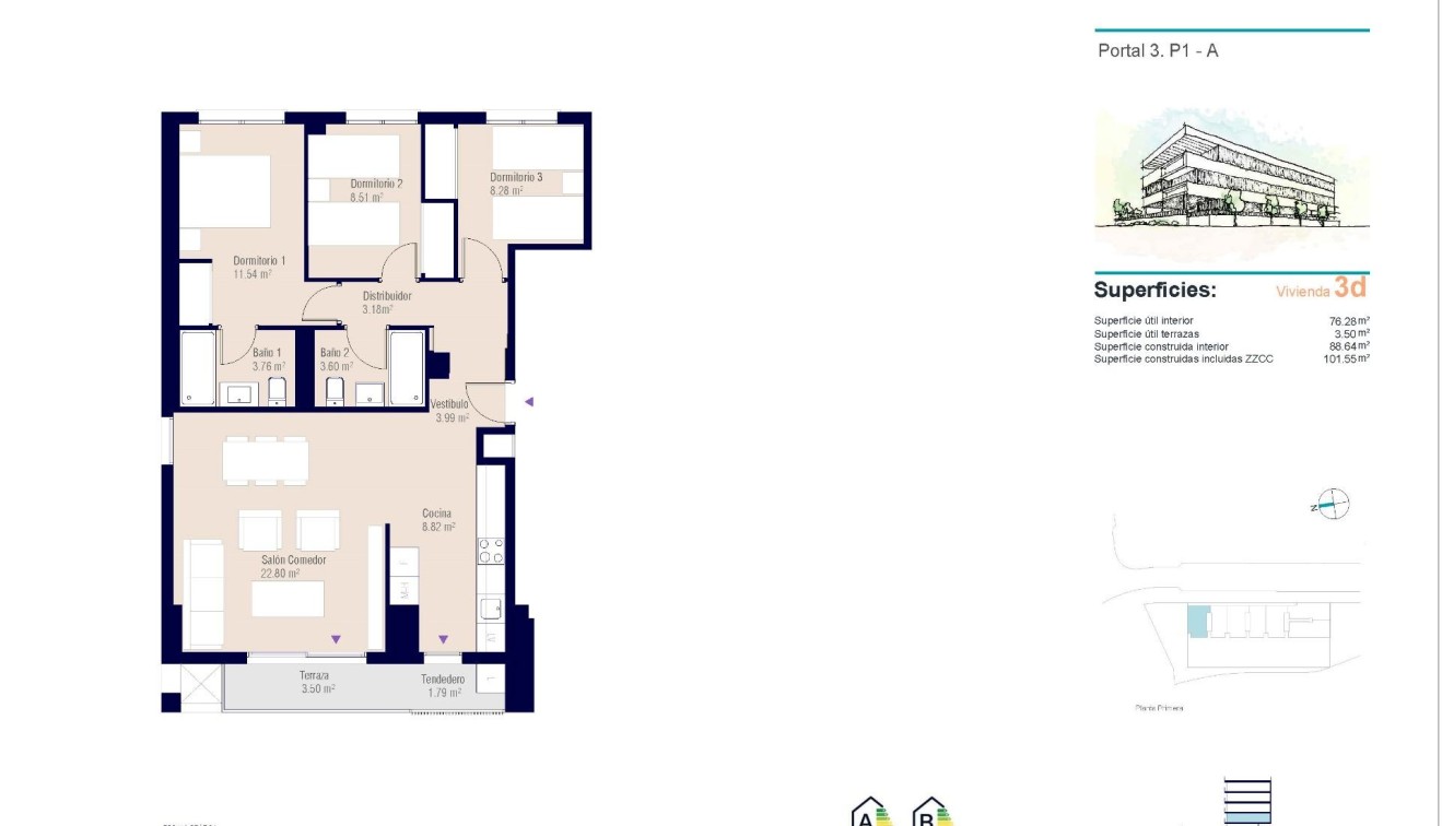 New Build - Apartment - Alicante - San Agustín-PAU 2