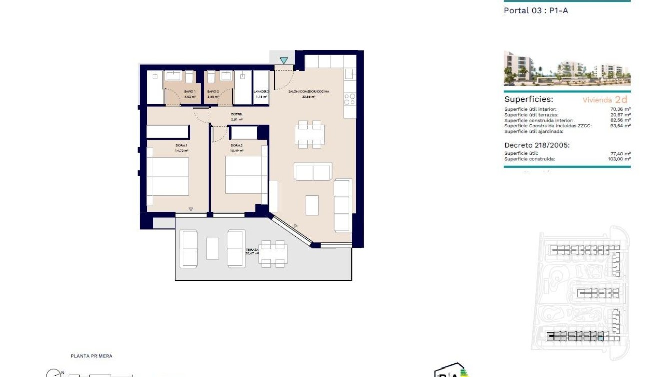 New Build - Apartment - Almerimar