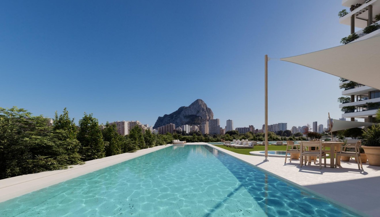 New Build - Apartment - Calpe - Marisol park