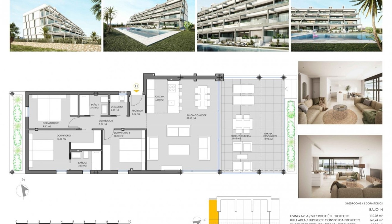 New Build - Apartment - Cartagena - Mar de Cristal