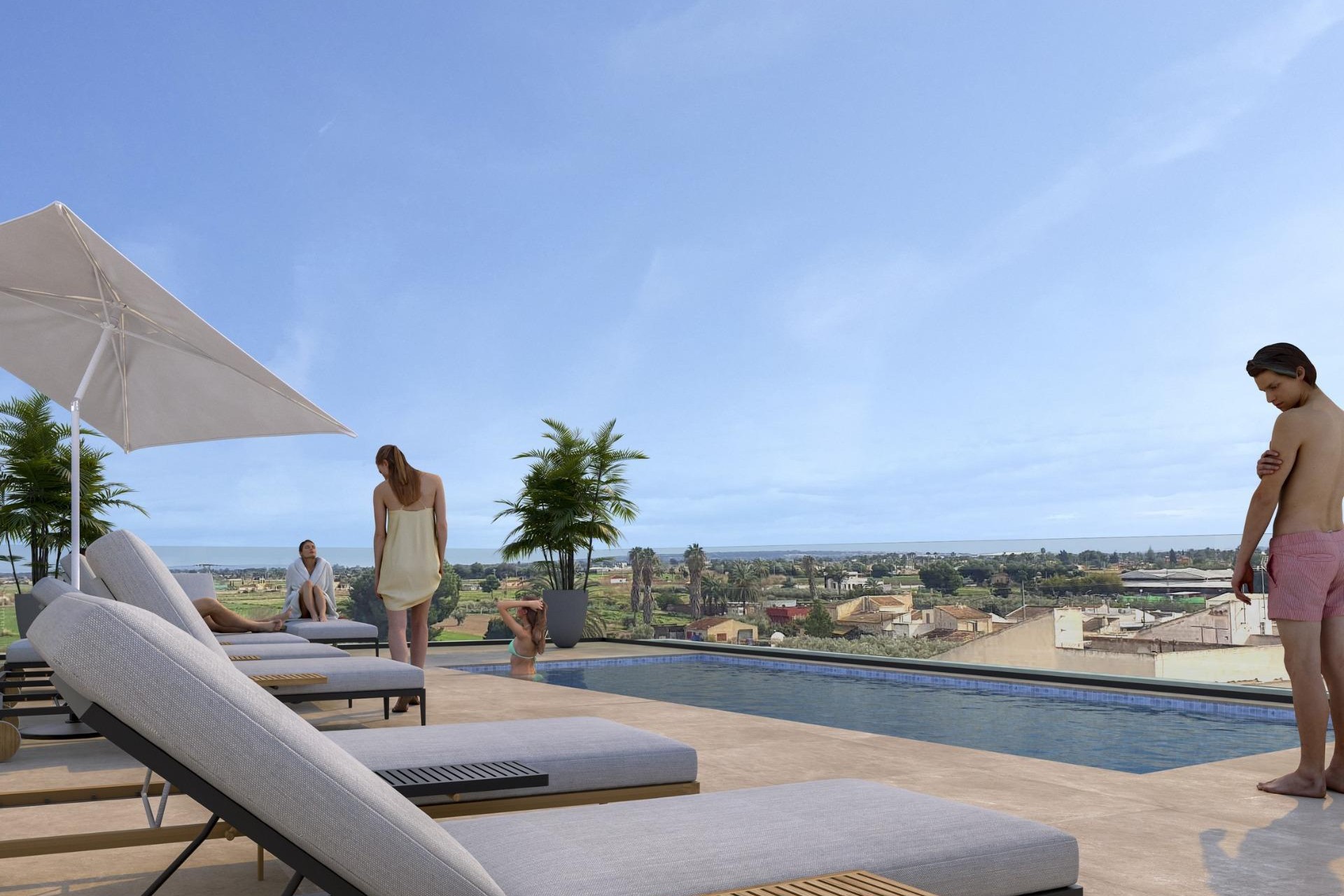 New Build - Apartment - Catral - pueblo