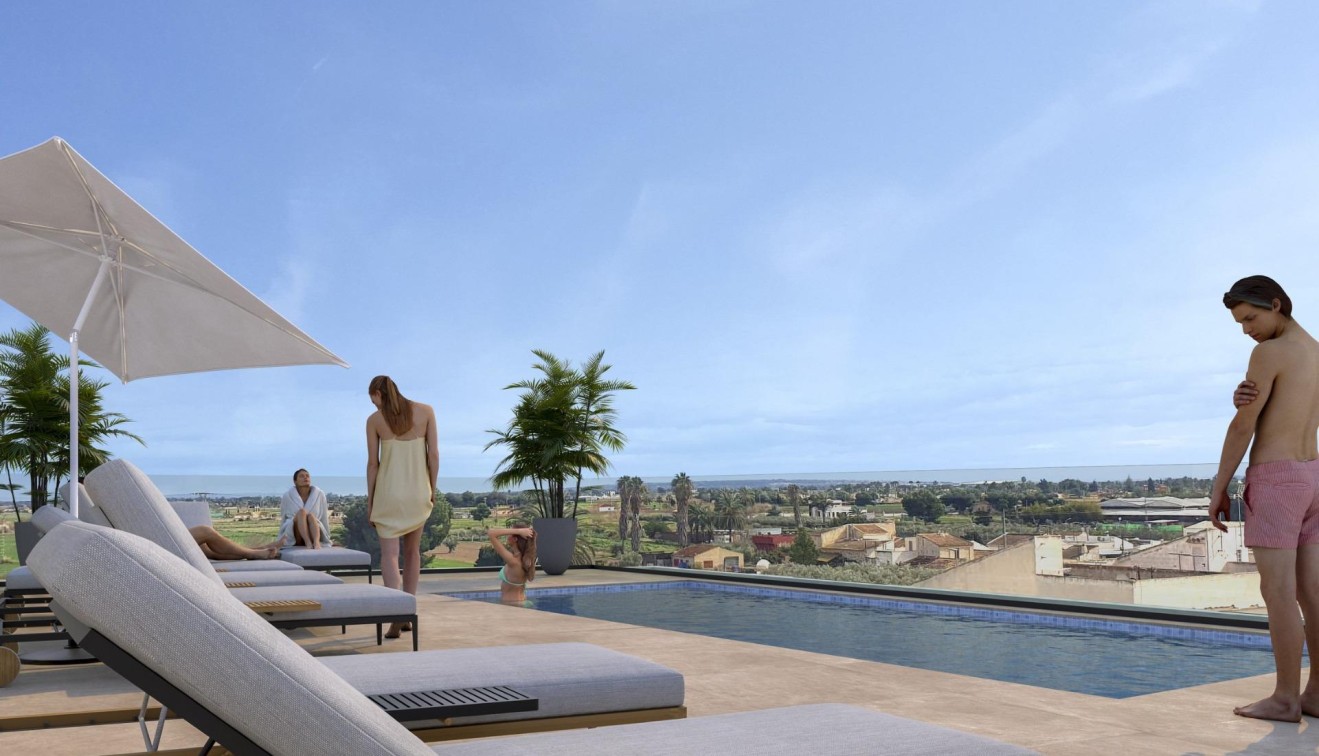 New Build - Apartment - Catral - pueblo