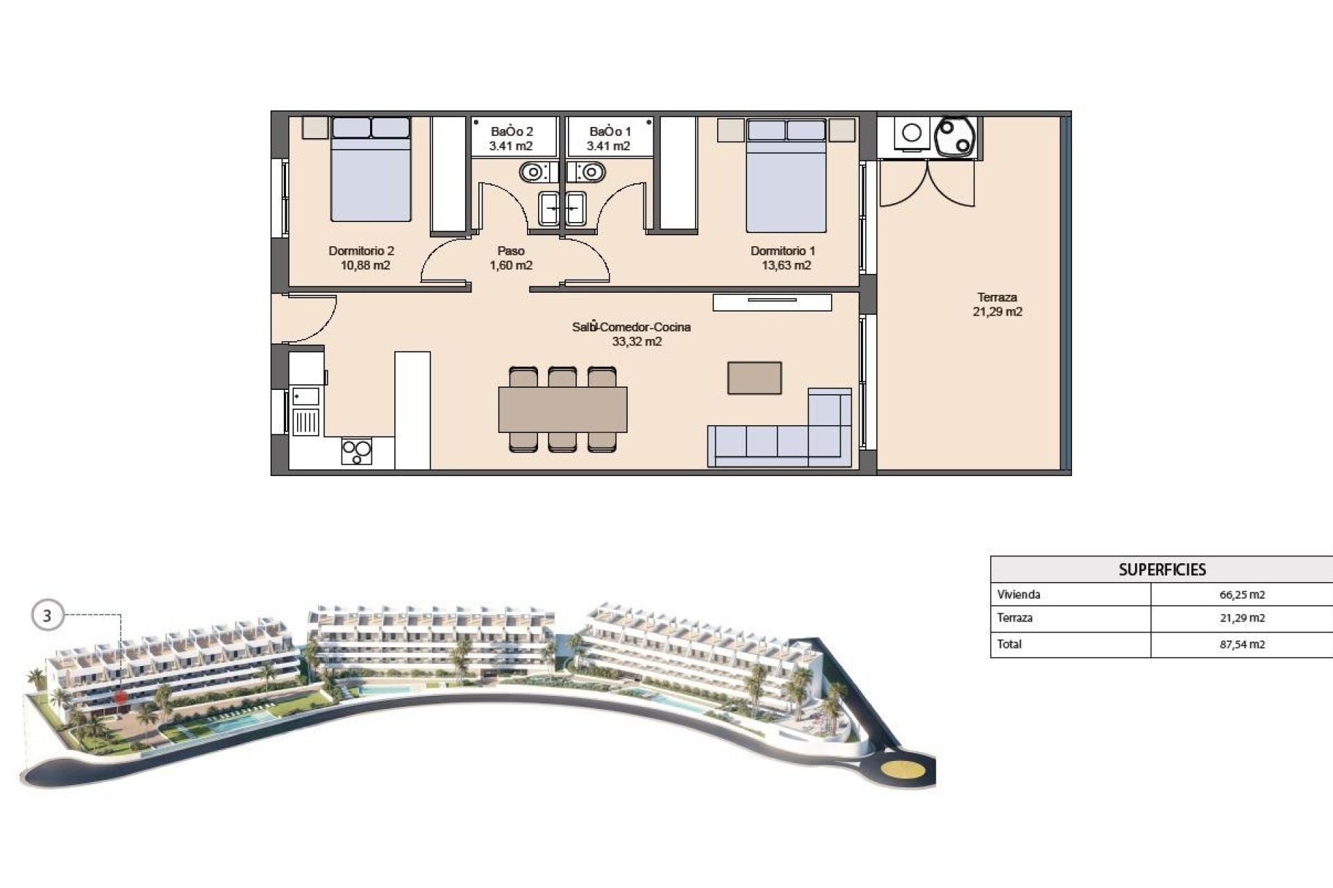 New Build - Apartment - Finestrat - Balcon de finestrat
