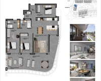 New Build - Apartment - Finestrat - Campana garden