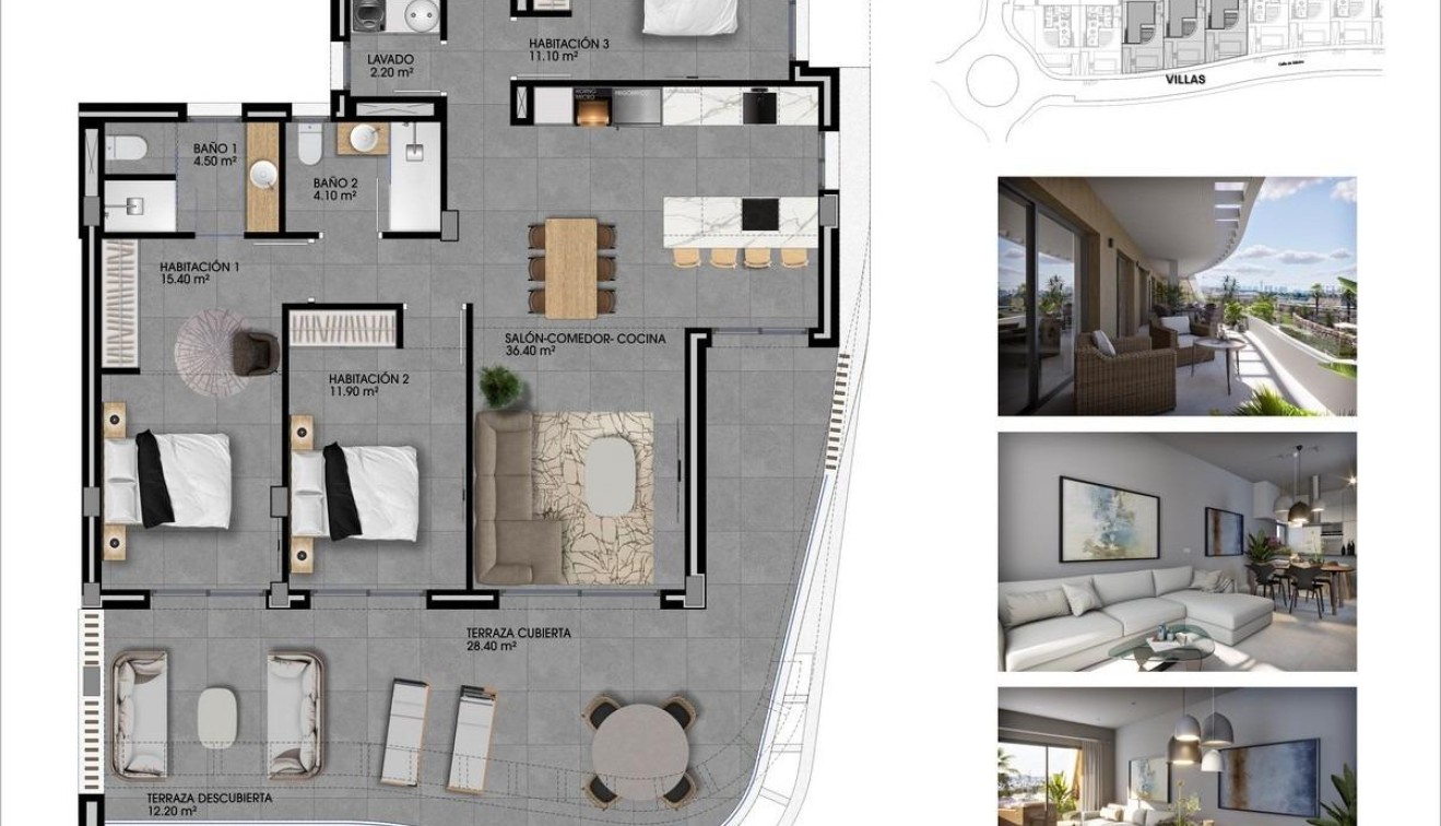 New Build - Apartment - Finestrat - Campana garden