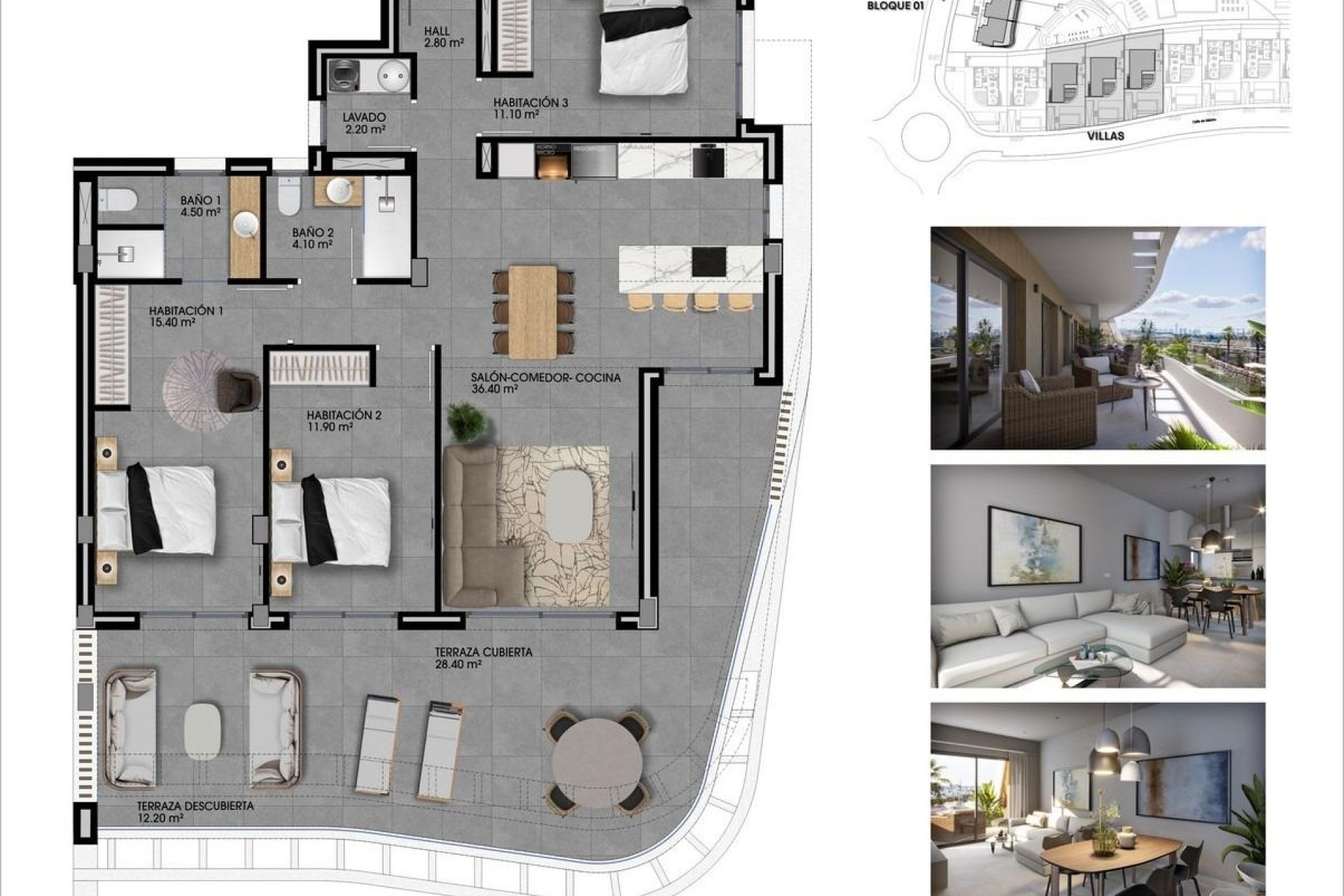New Build - Apartment - Finestrat - Campana garden