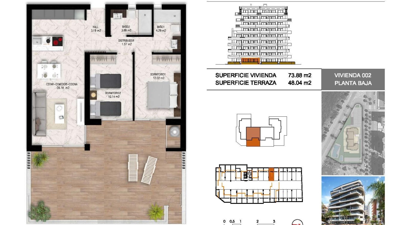 New Build - Apartment - Guardamar del Segura - PUERTO