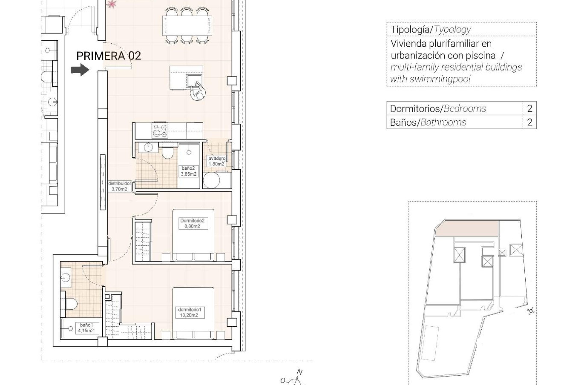 New Build - Apartment - Hondon de las Nieves - Pueblo