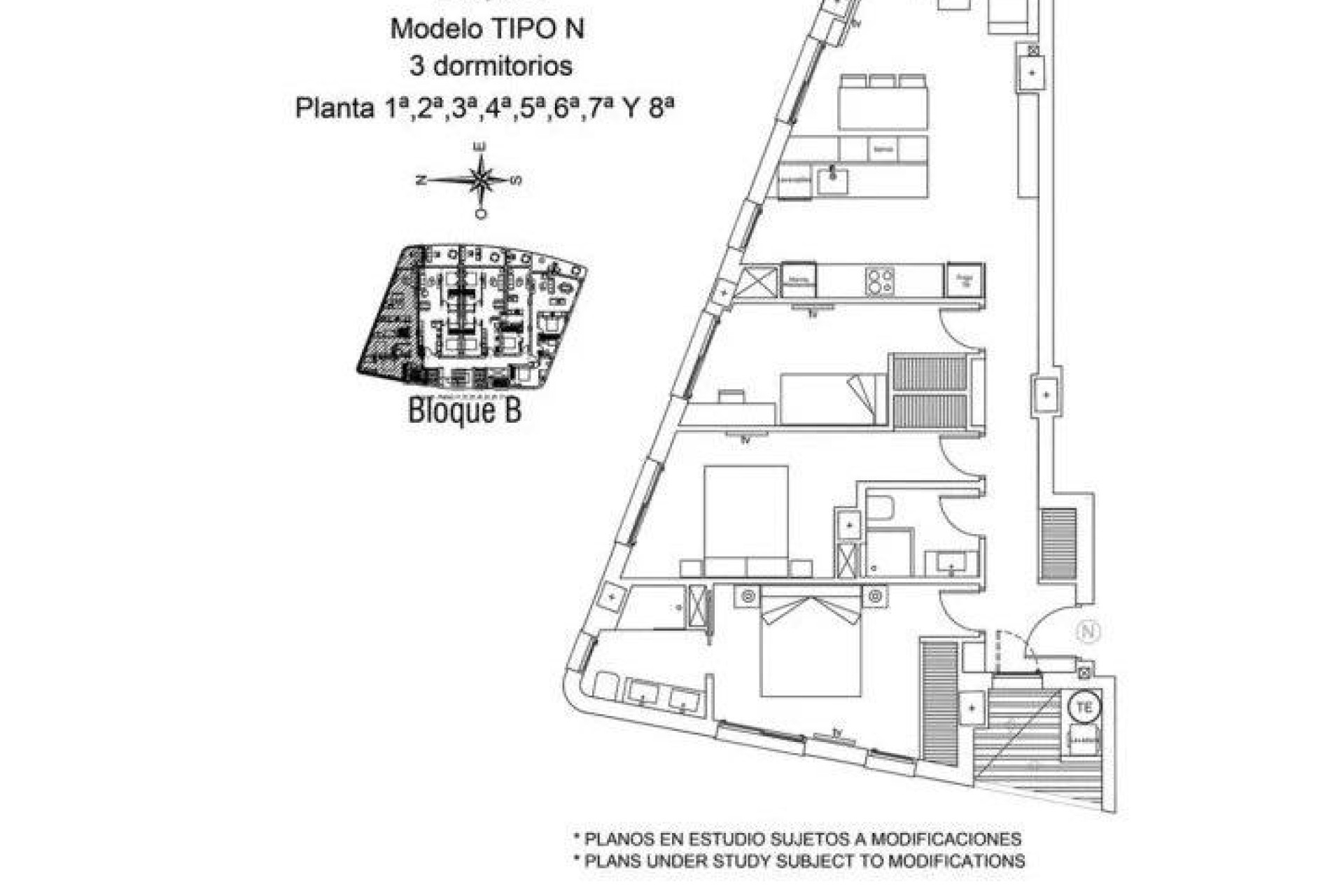 New Build - Apartment - La Manga - 1ª Linea Del Mar Mediterraneo