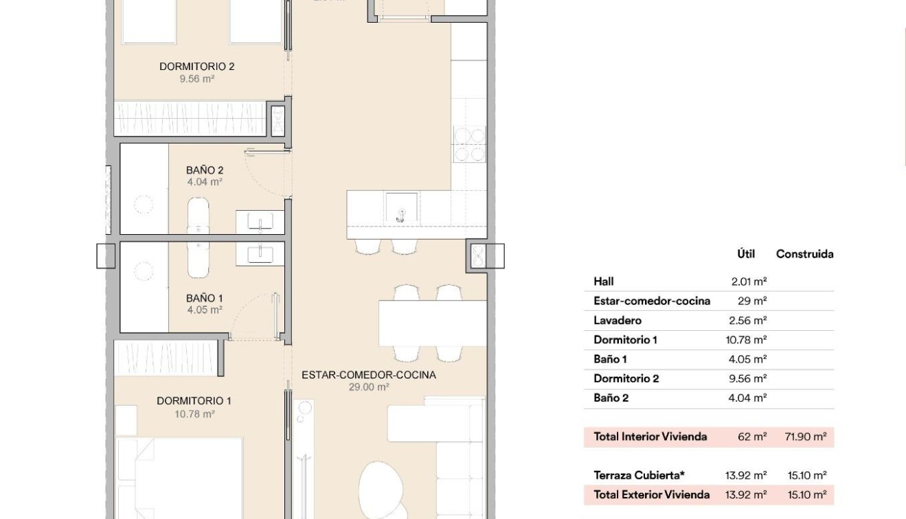 New Build - Apartment - La Nucia - Ciudad Deportiva