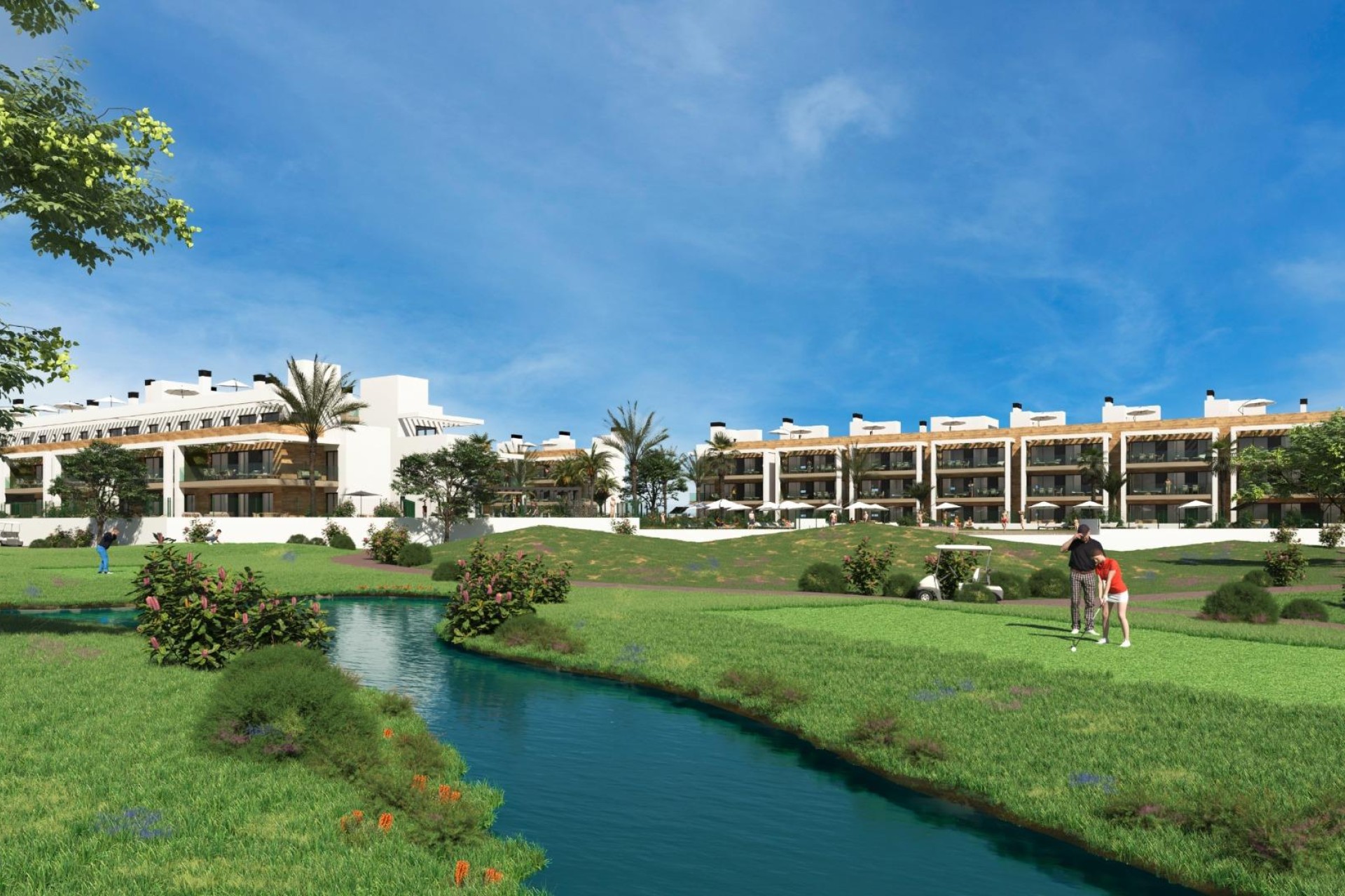 New Build - Apartment - Los Alcázares - La Serena Golf