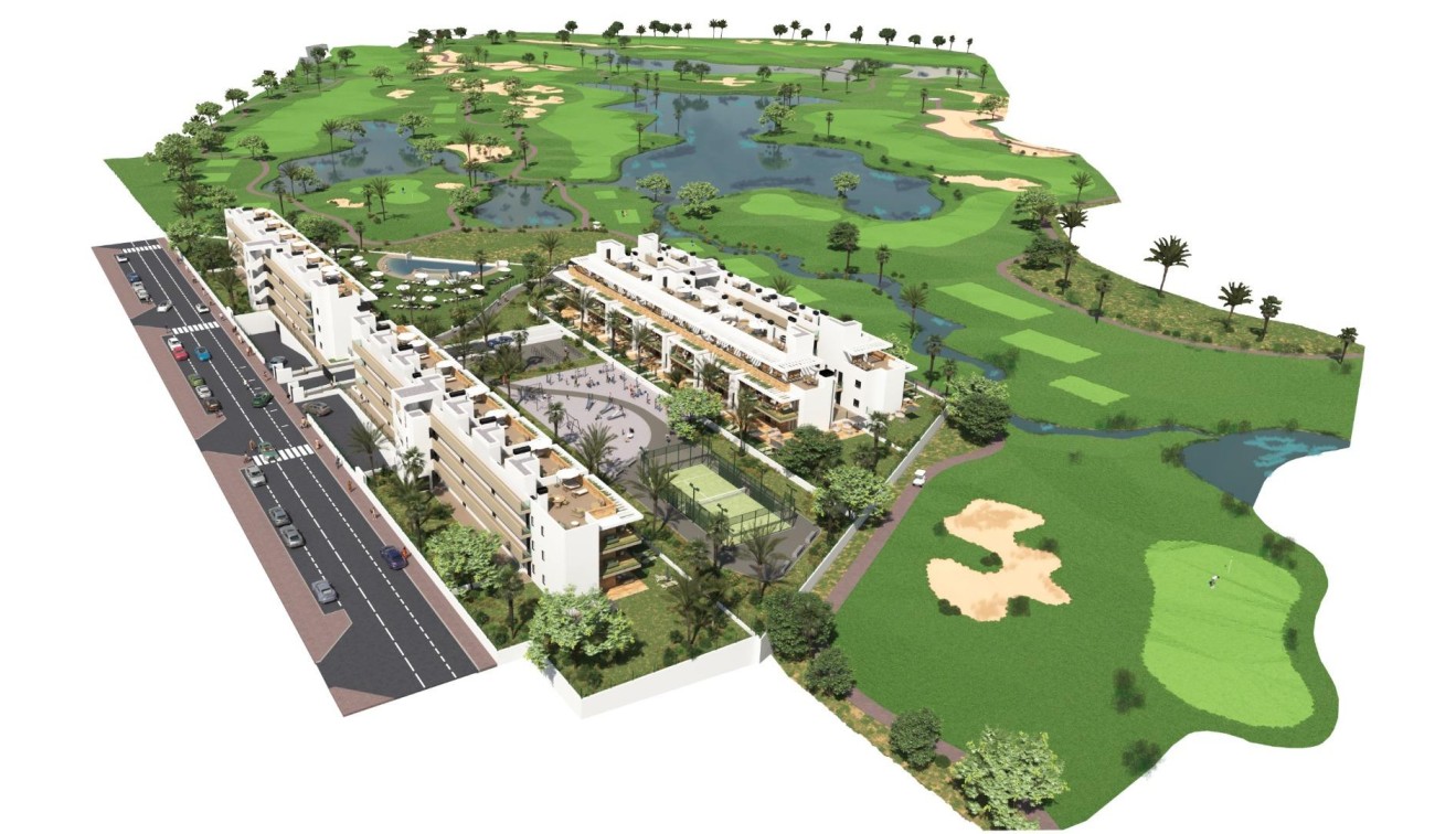 New Build - Apartment - Los Alcázares - La Serena Golf