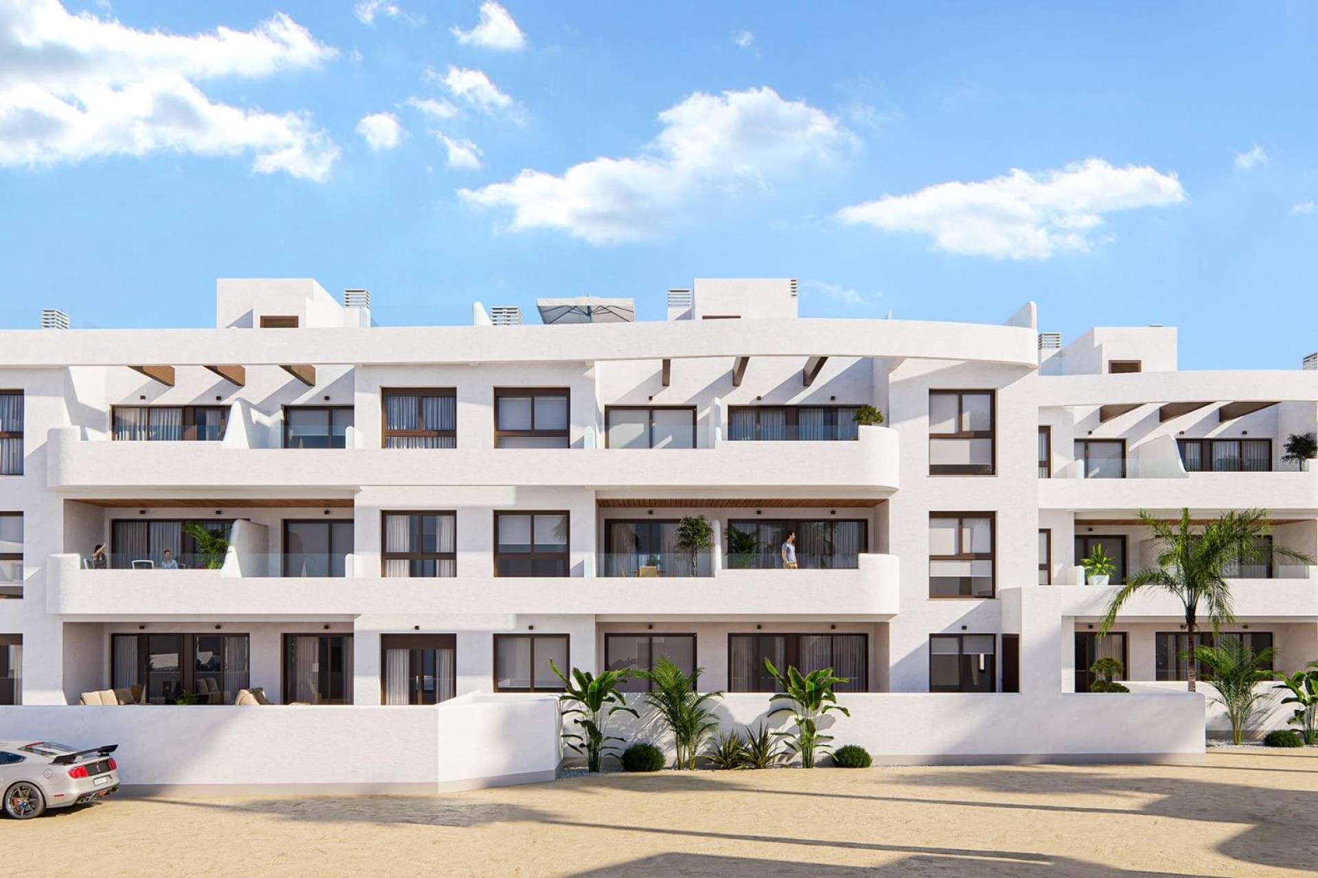 New Build - Apartment - Los Alcázares - La Serena Golf