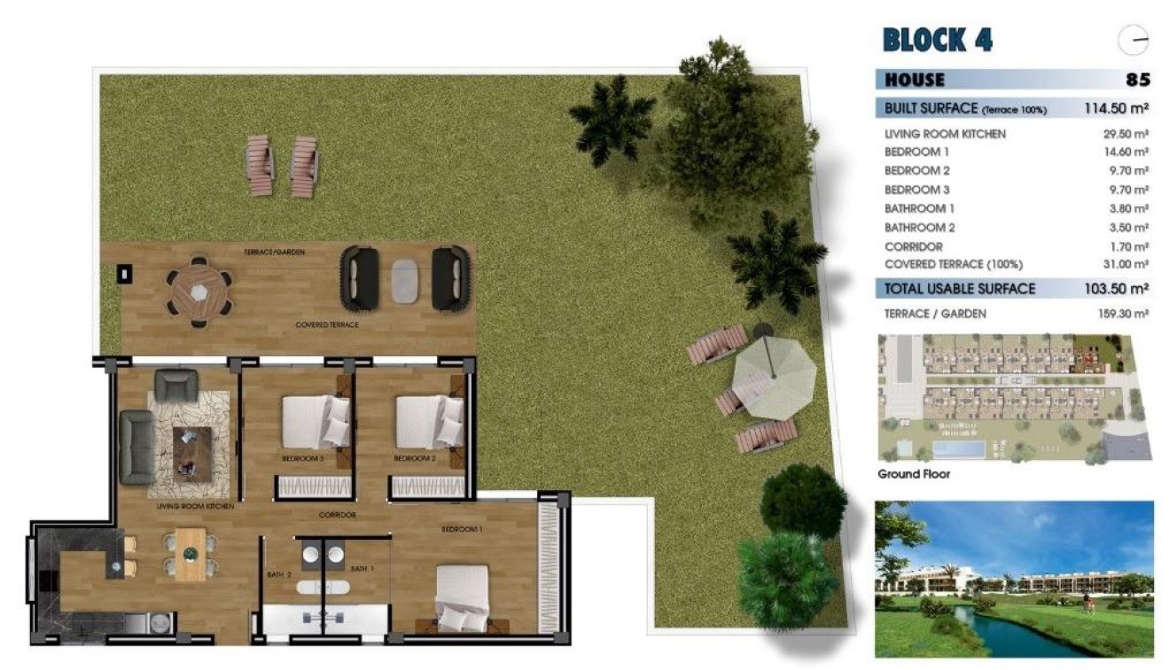 New Build - Apartment - Los Alcázares - La Serena Golf