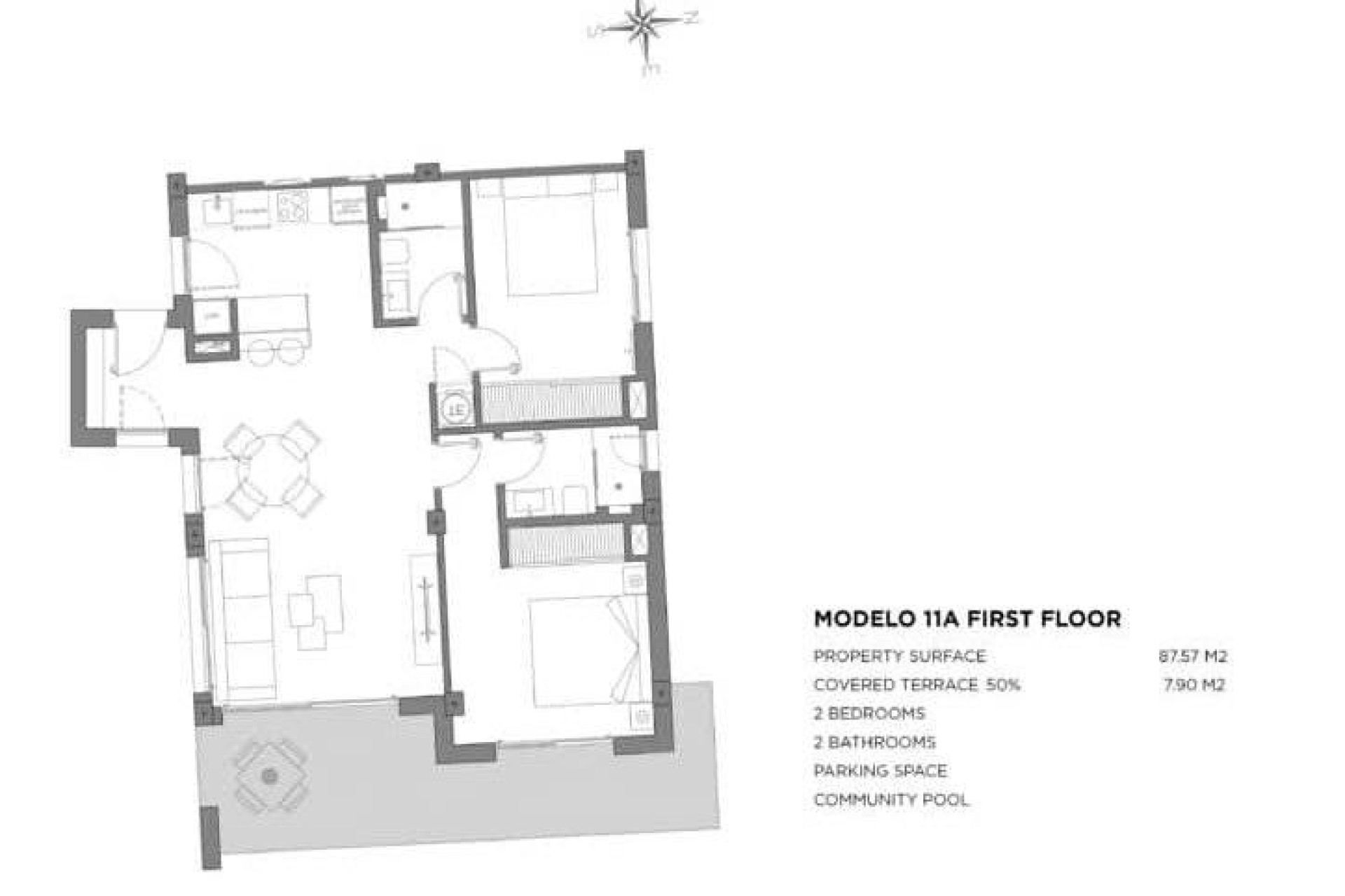 New Build - Apartment - Los Alcázares - Parque Diana