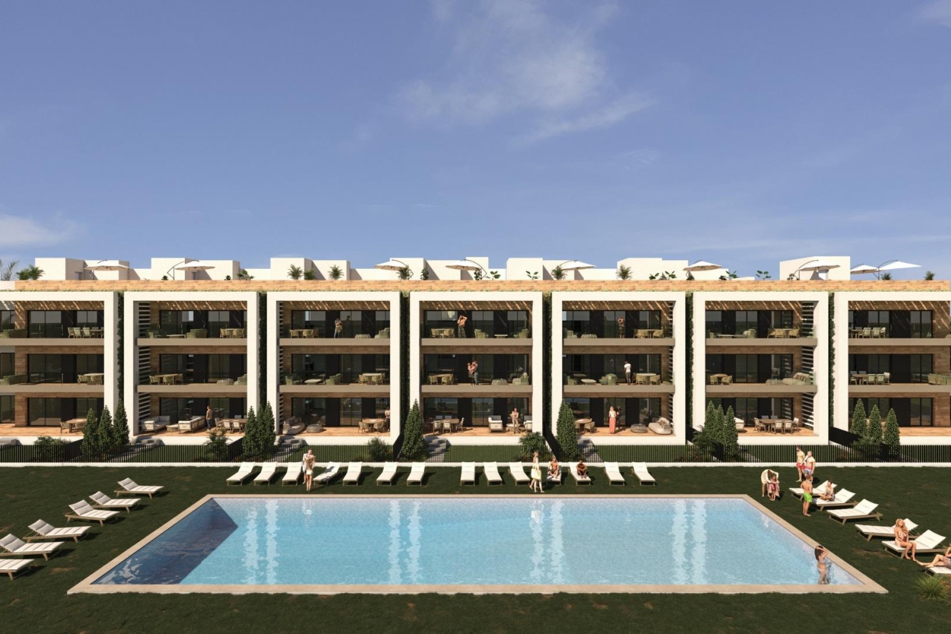 New Build - Apartment - Los Alcázares - Serena Golf