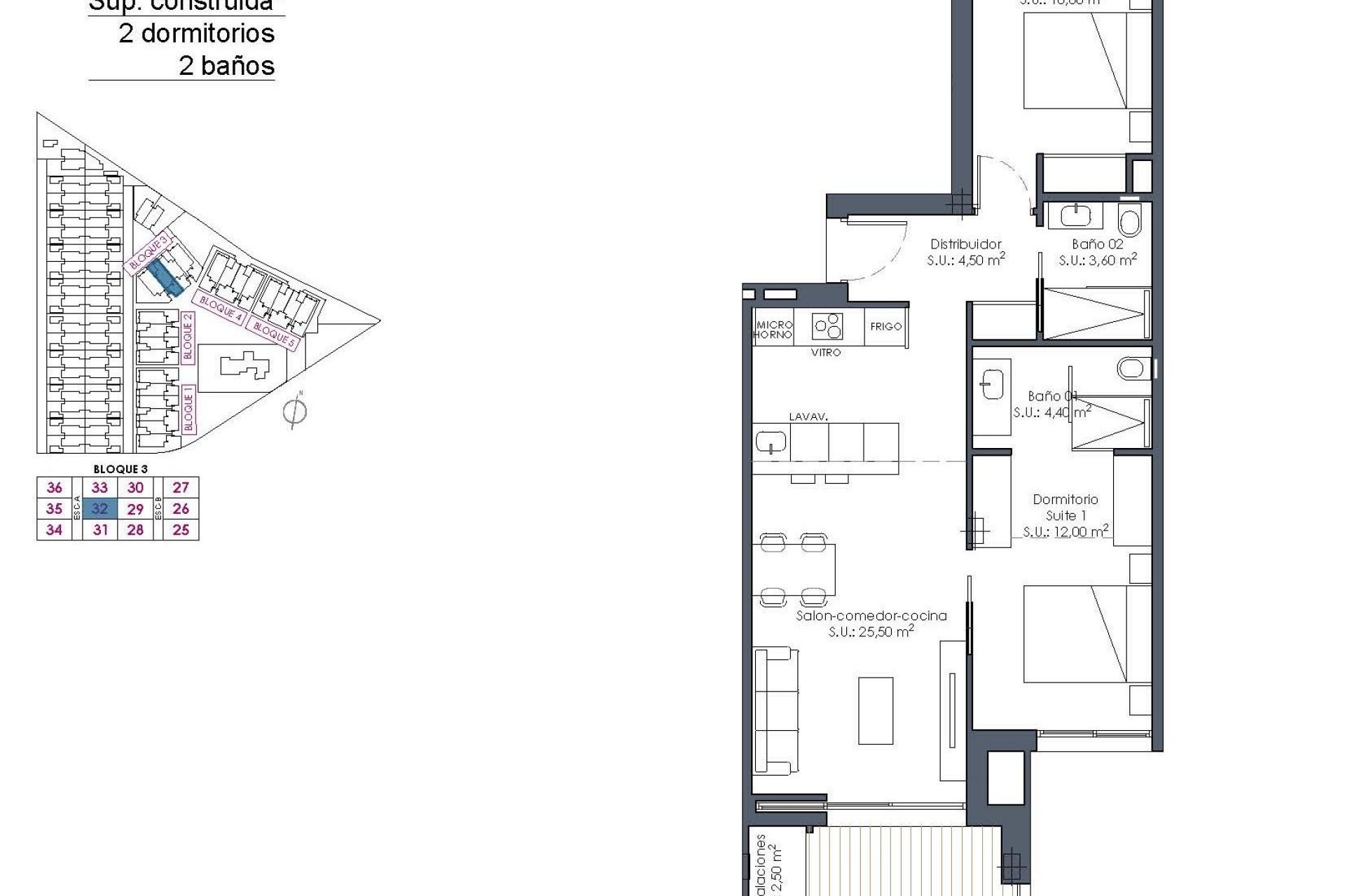 New Build - Apartment - Los Alcázares - Serena Golf