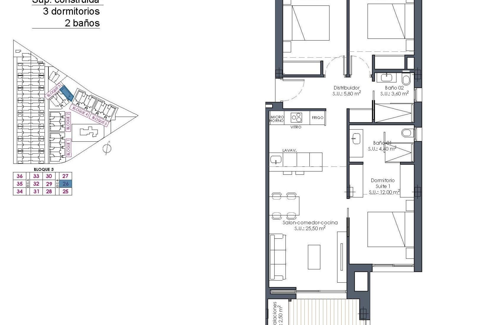 New Build - Apartment - Los Alcázares - Serena Golf