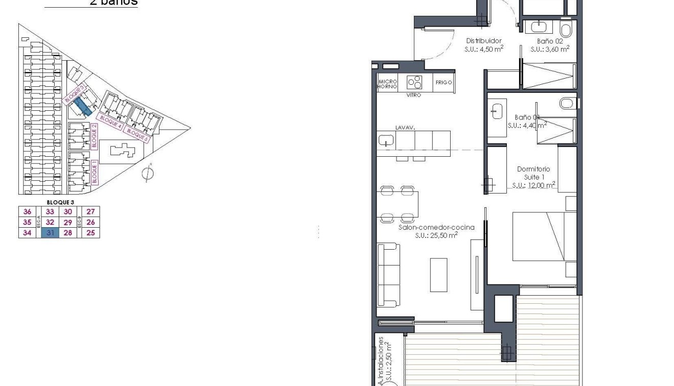 New Build - Apartment - Los Alcázares - Serena Golf