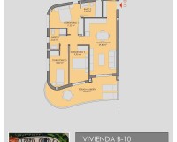 New Build - Apartment - Los Alcázares - Serena Golf