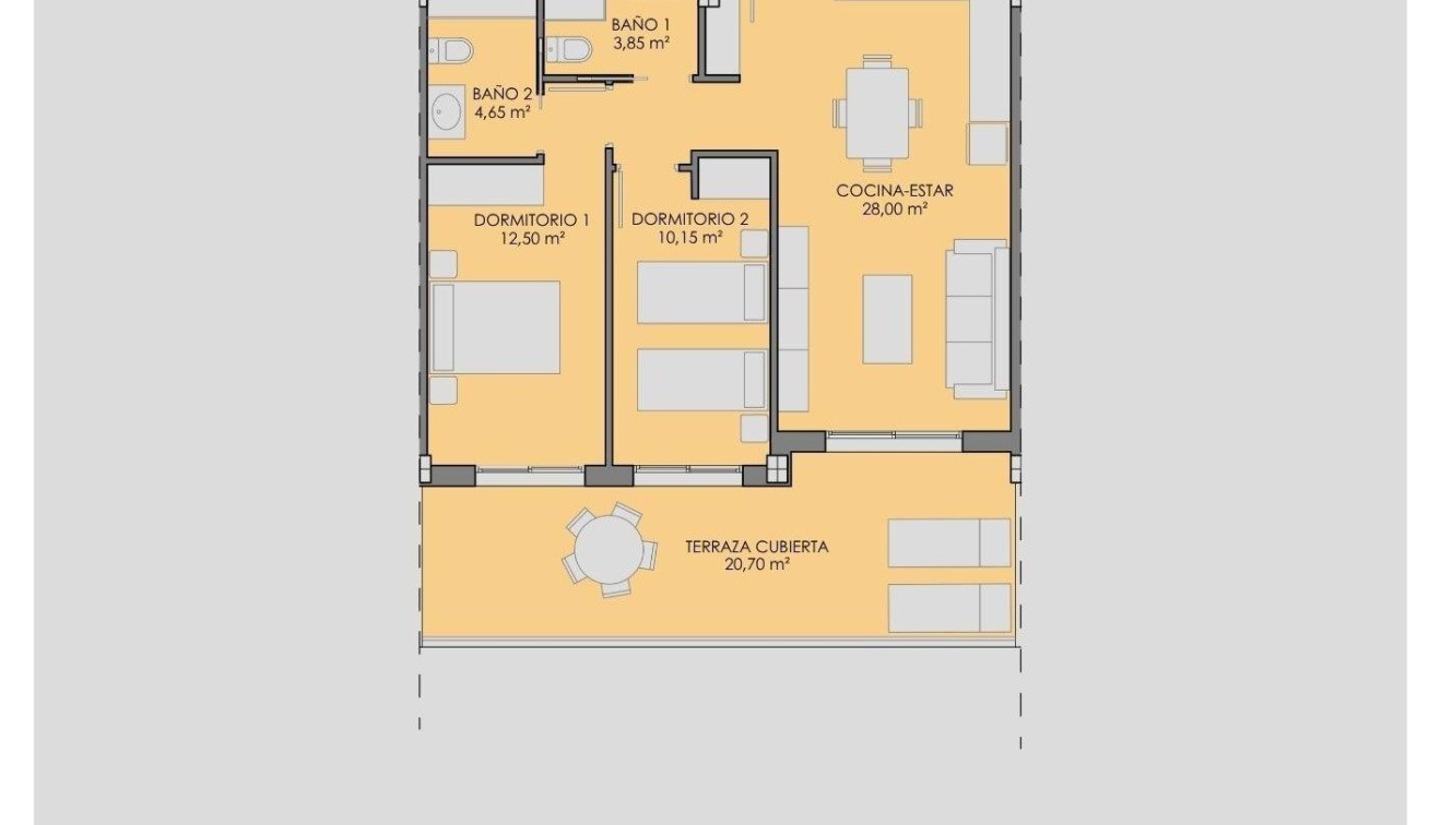 New Build - Apartment - Los Alcázares - Serena Golf