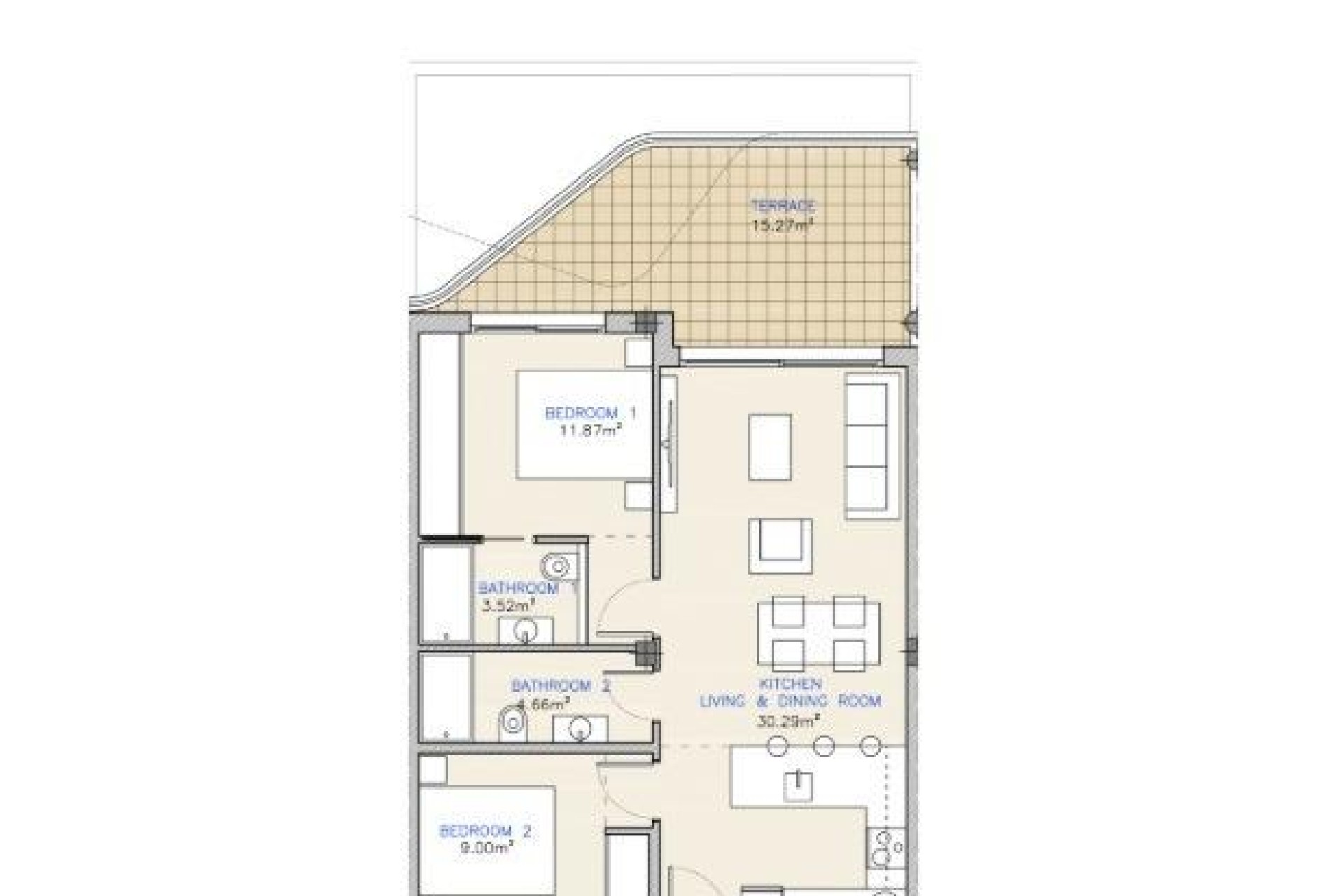 New Build - Apartment - Los Alcázares - Serena Golf