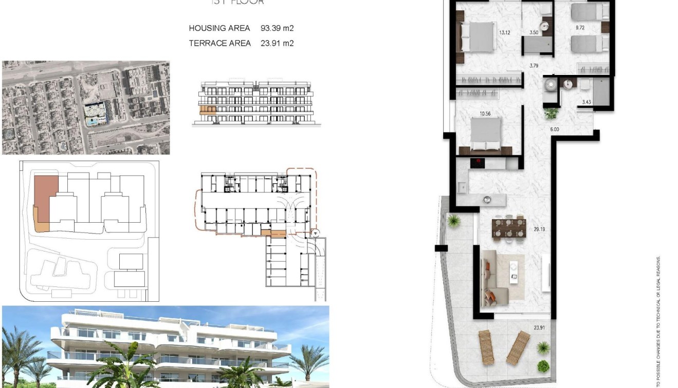 New Build - Apartment - Orihuela costa - Lomas de Cabo Roig