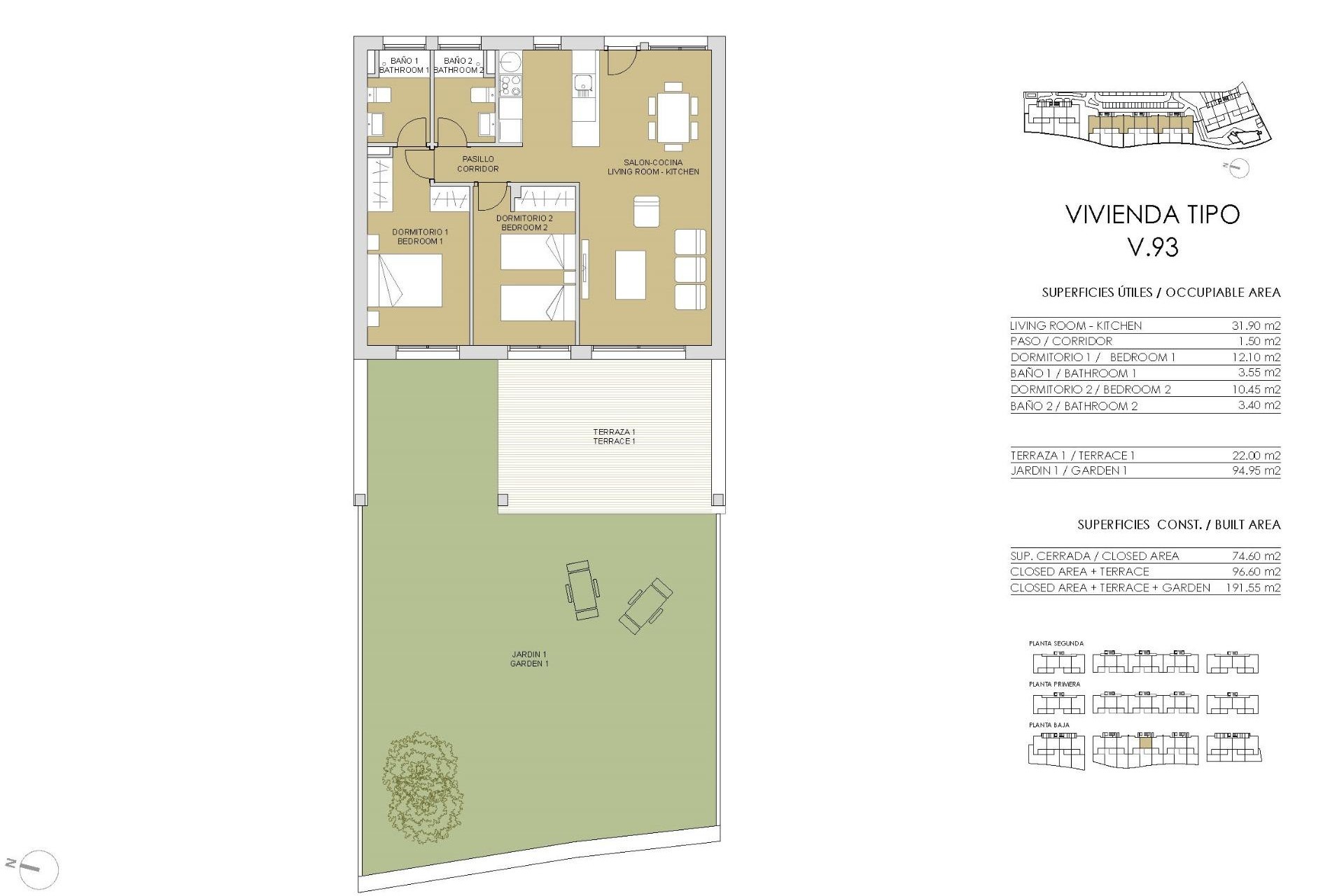 New Build - Apartment - Pilar de La Horadada - Lo Romero Golf