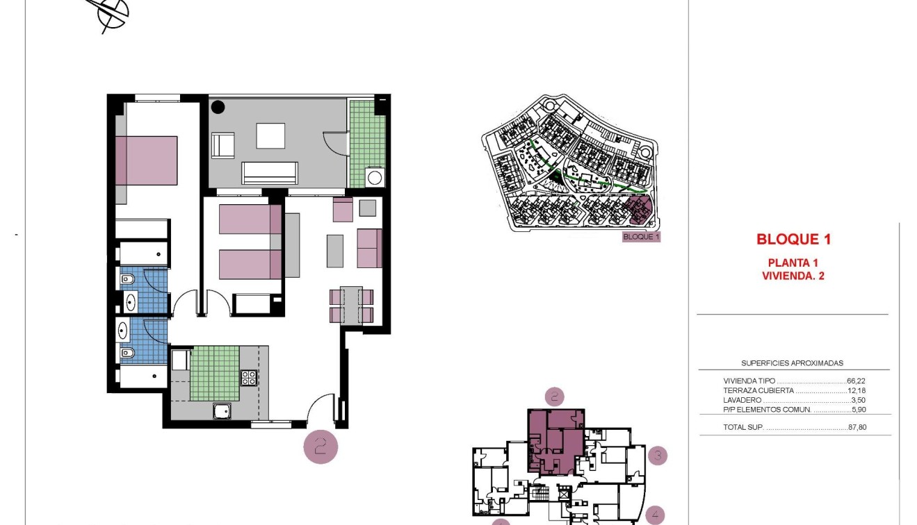 New Build - Apartment - Pilar de La Horadada - Mil Palmeras