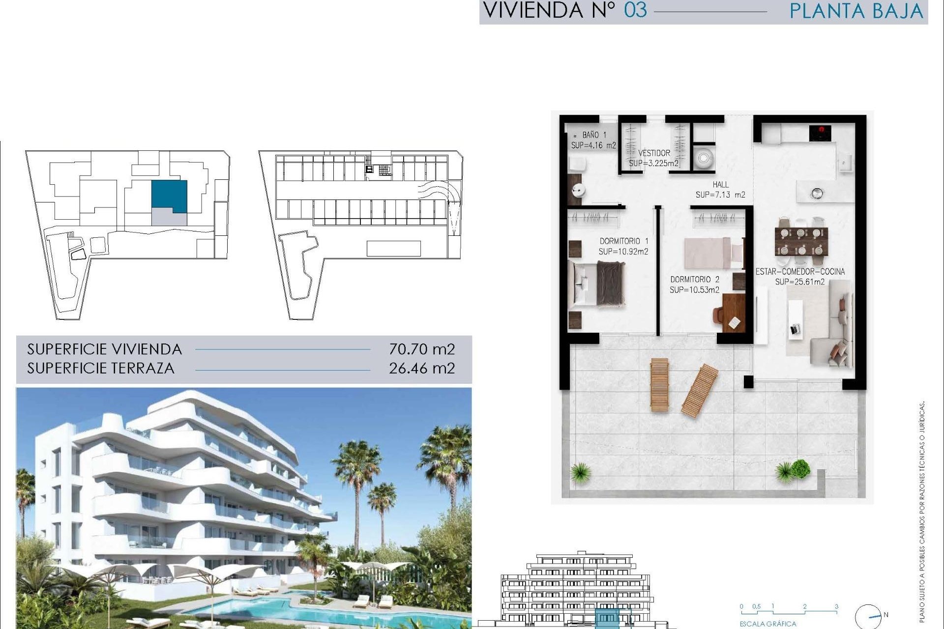New Build - Apartment - Pilar de La Horadada - Mil Palmeras