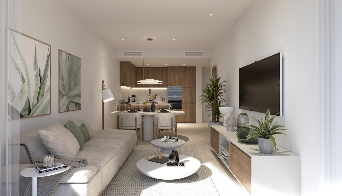 New Build - Apartment - Pilar de La Horadada - Mil Palmeras