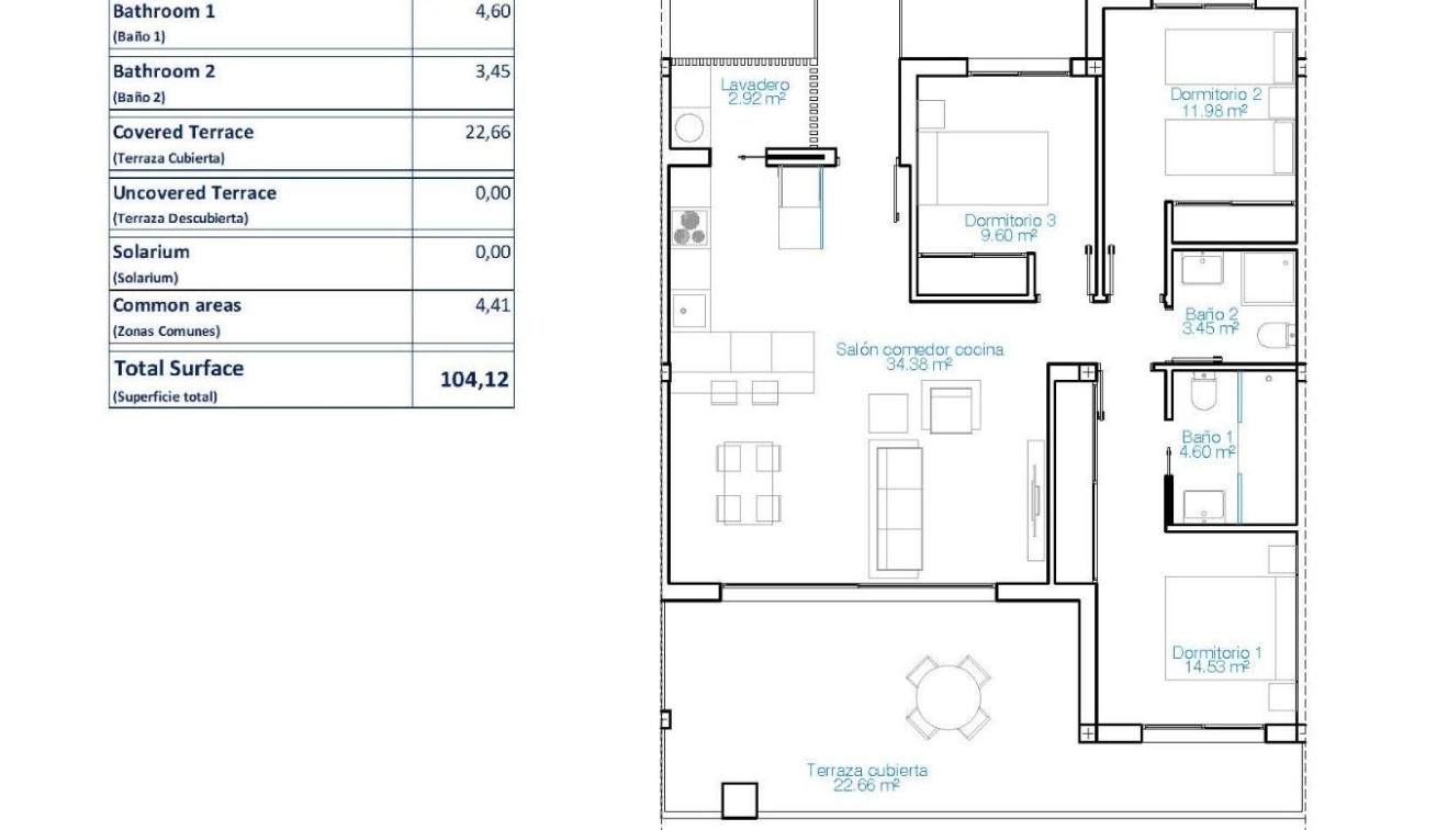 New Build - Apartment - Pilar de La Horadada - Playa de las Higuericas
