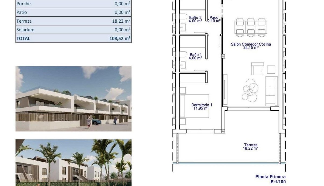 New Build - Apartment - Pilar de La Horadada - pueblo