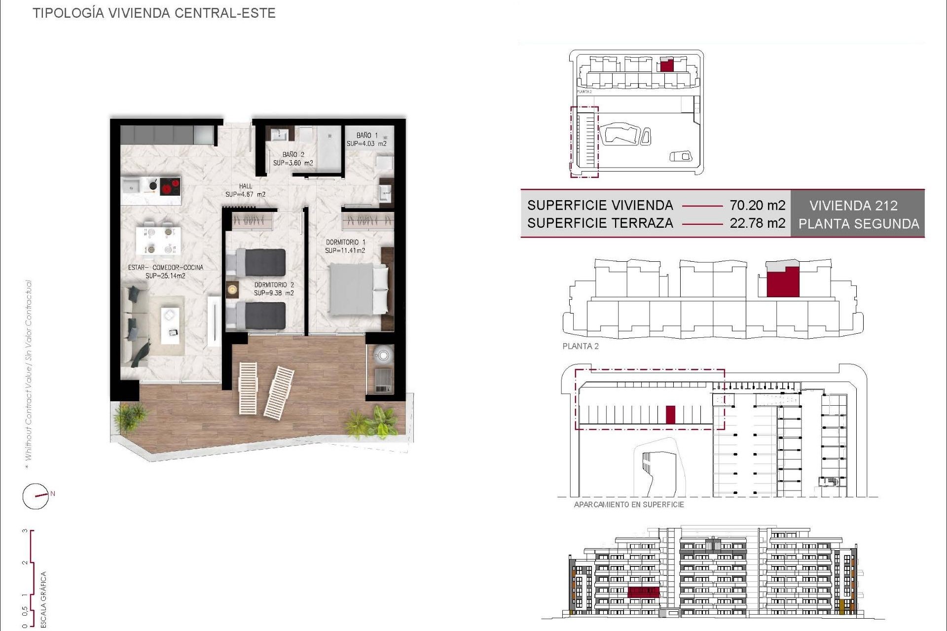 New Build - Apartment - San Miguel - Pueblo