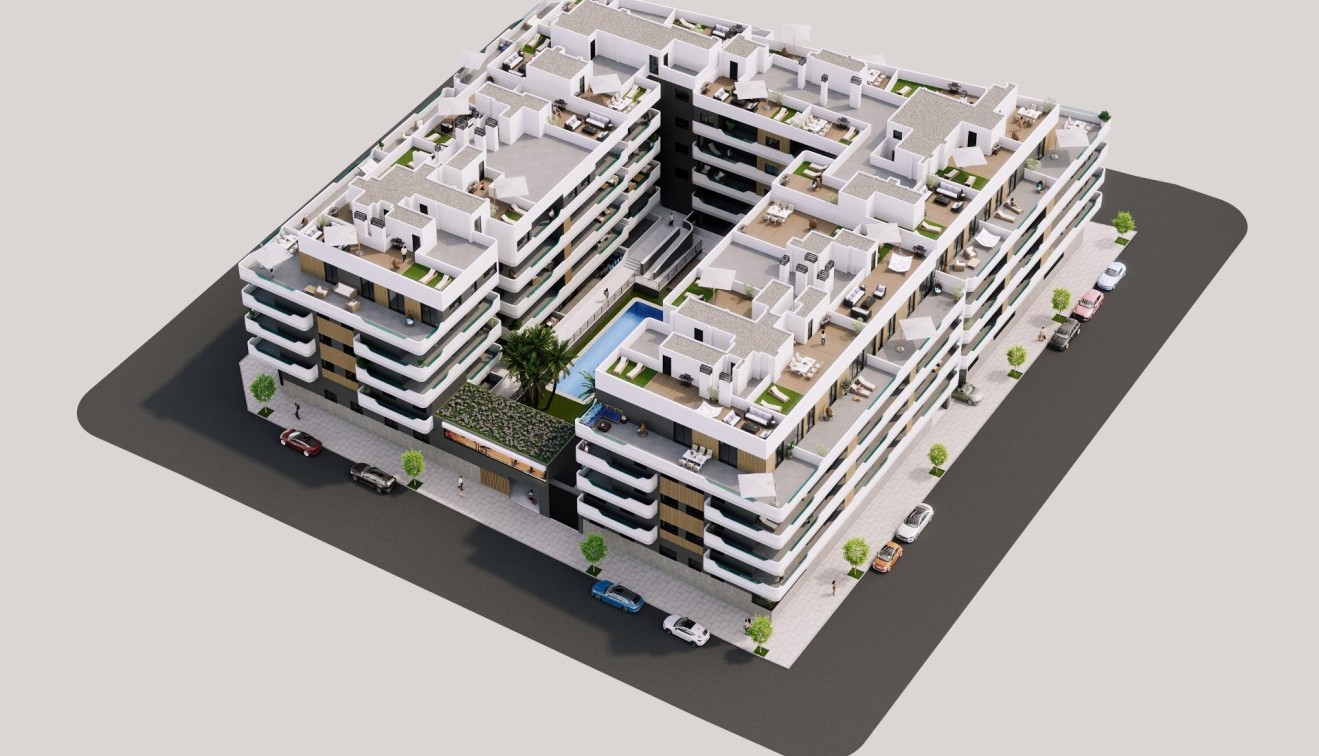 New Build - Apartment - Santa Pola - Eroski