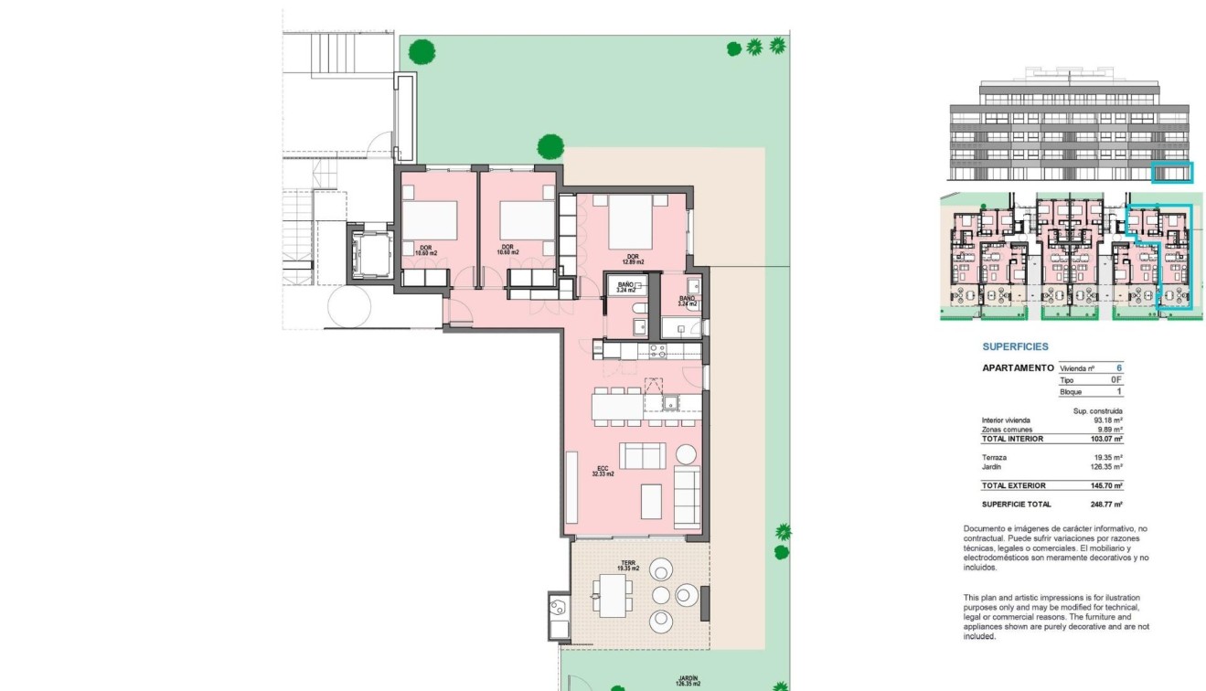 New Build - Apartment - Torre Pacheco - Santa Rosalia Lake And Life Resort