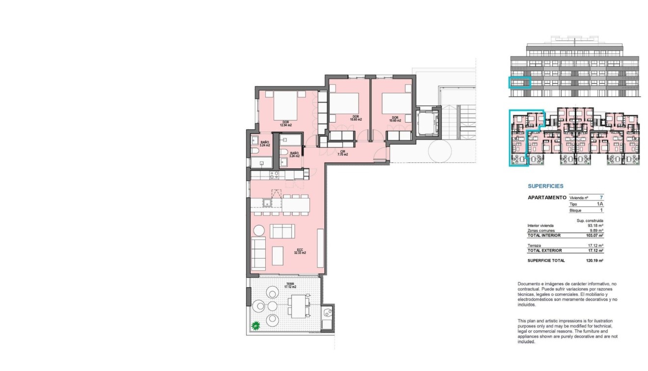 New Build - Apartment - Torre Pacheco - Santa Rosalia Lake And Life Resort