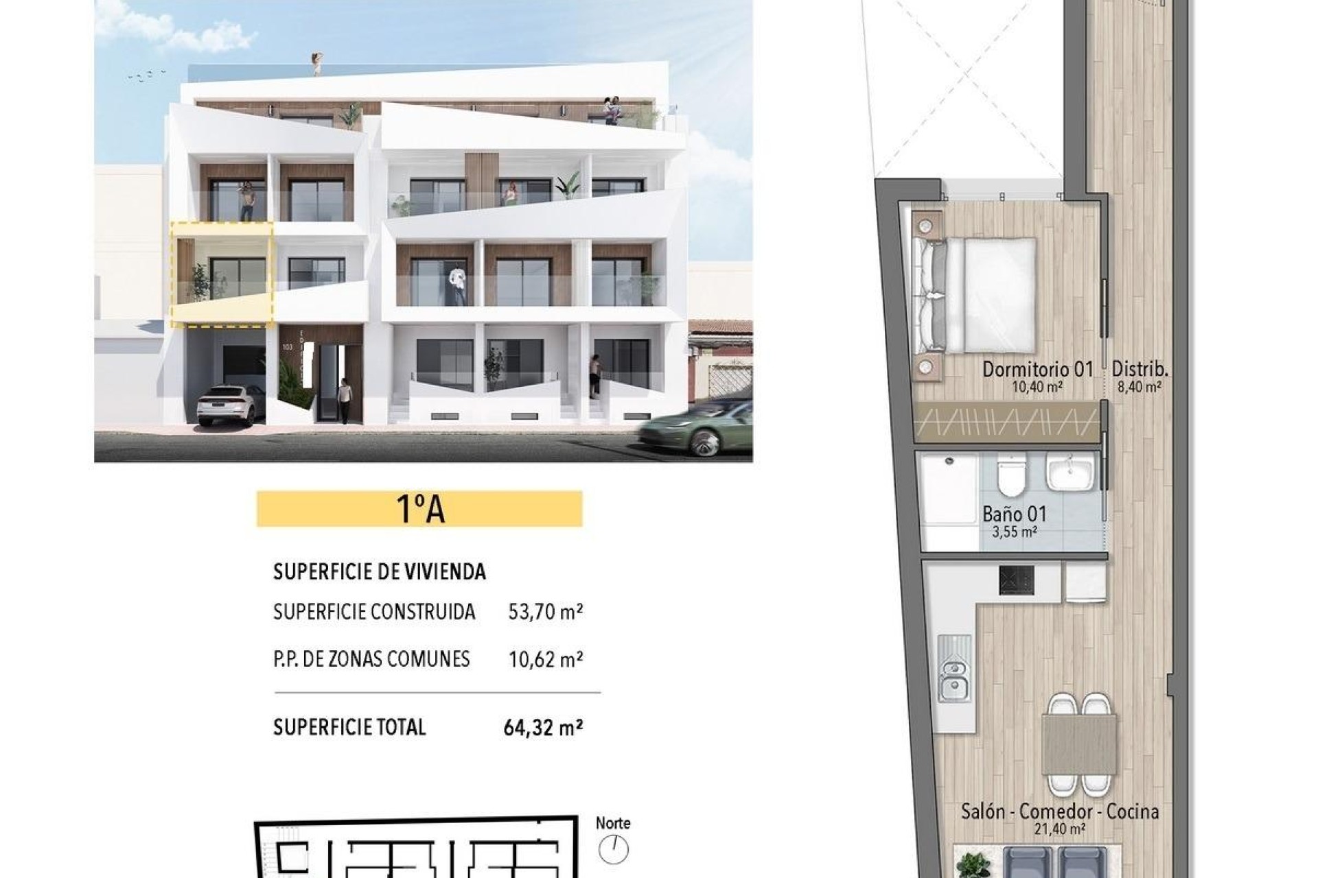 New Build - Apartment - Torrevieja - Playa de El Cura