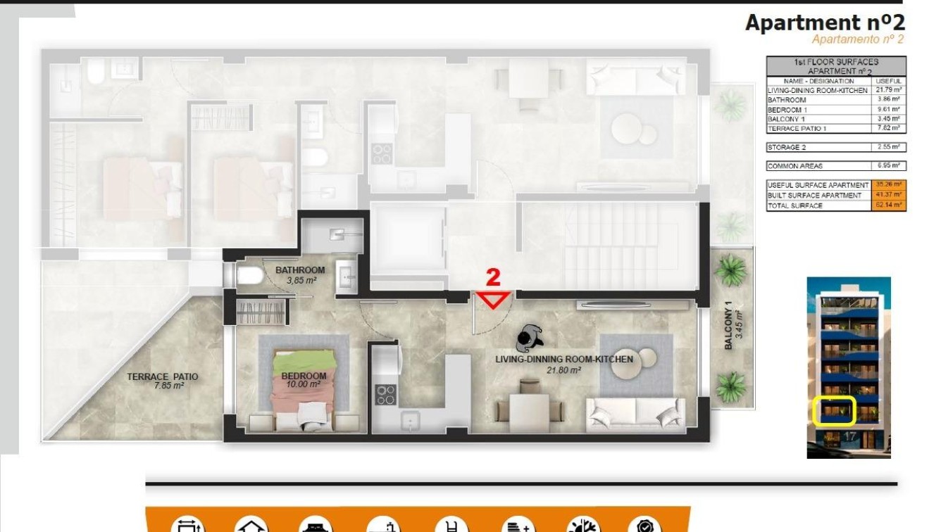 New Build - Apartment - Torrevieja - Playa del Acequión