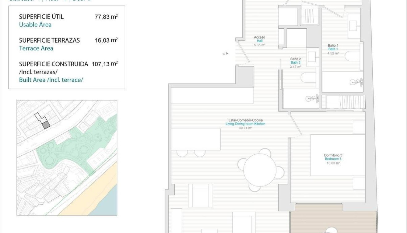 New Build - Apartment - Villajoyosa - Pueblo