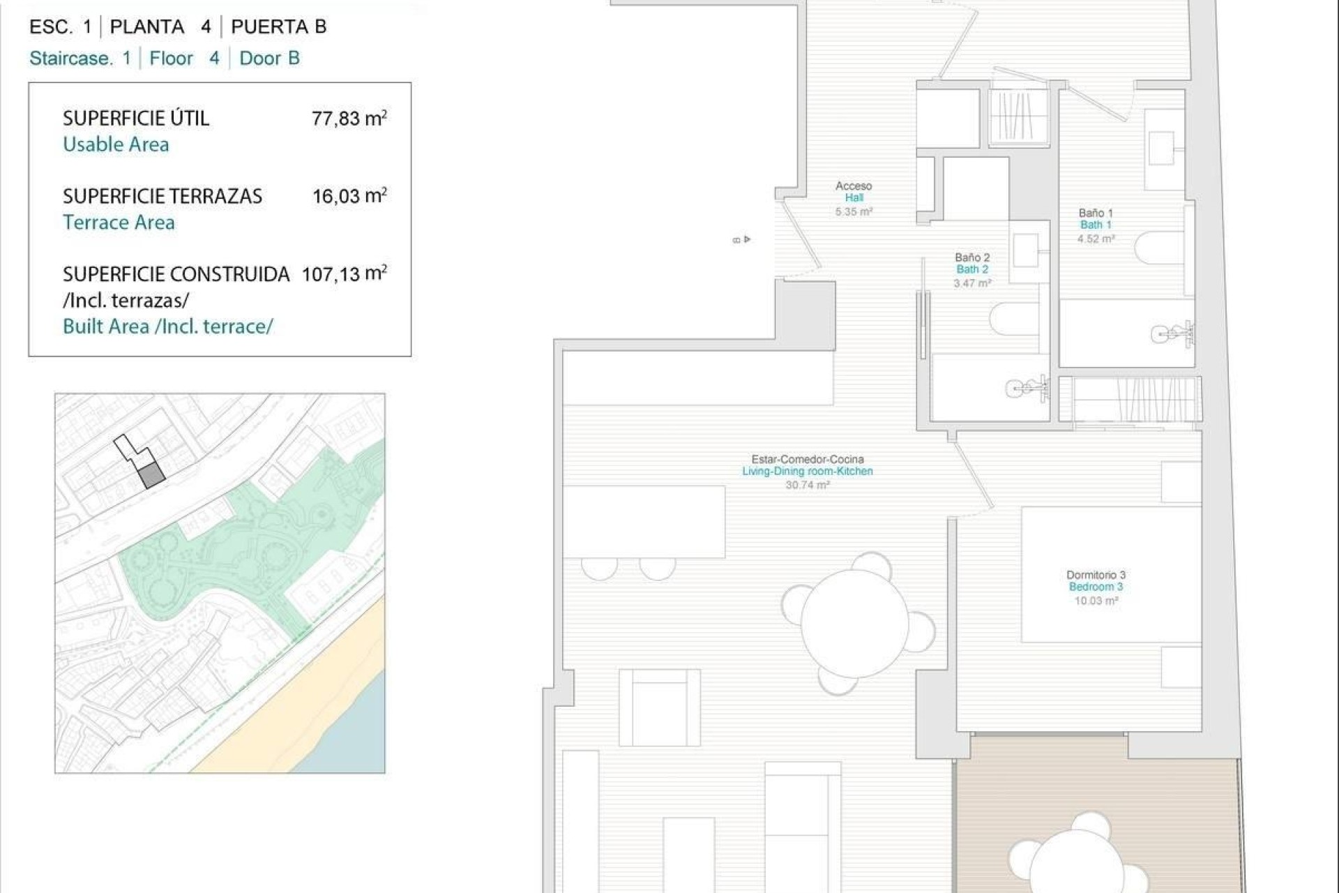 New Build - Apartment - Villajoyosa - Pueblo