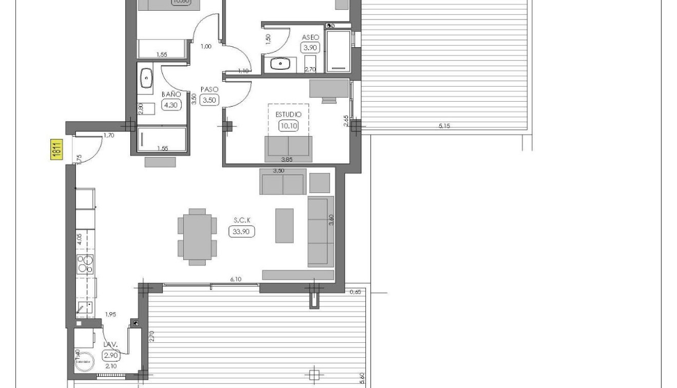 New Build - Bungalow - Algorfa - La finca golf