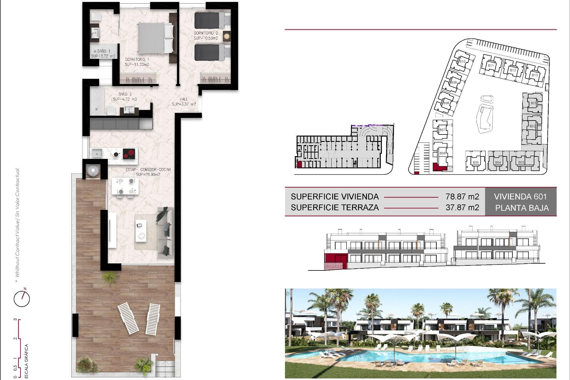 New Build - Bungalow - Ciudad Quesada - Rojales - Lo Marabú