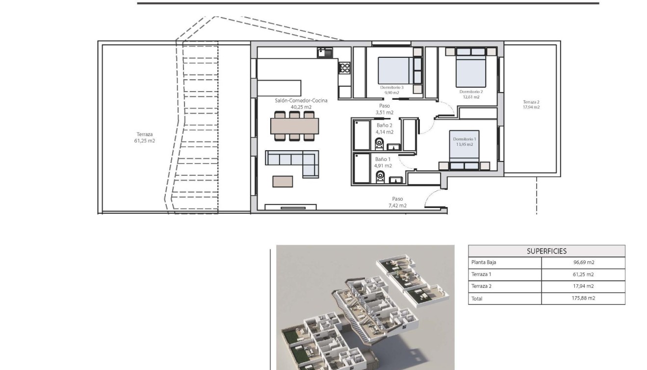 New Build - Bungalow - Finestrat - Balcon de finestrat