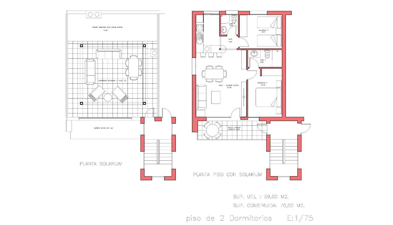 New Build - Bungalow - Fuente Álamo - La Pinilla