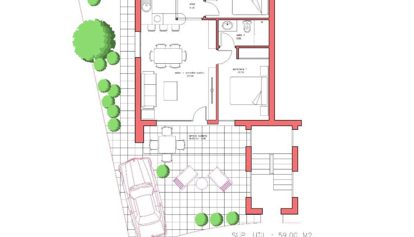 New Build - Bungalow - Fuente Álamo - La Pinilla